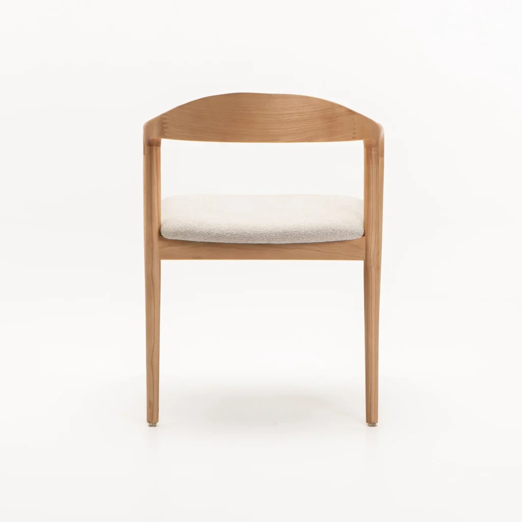ALINA WOODEN DINING CHAIR - Image 5