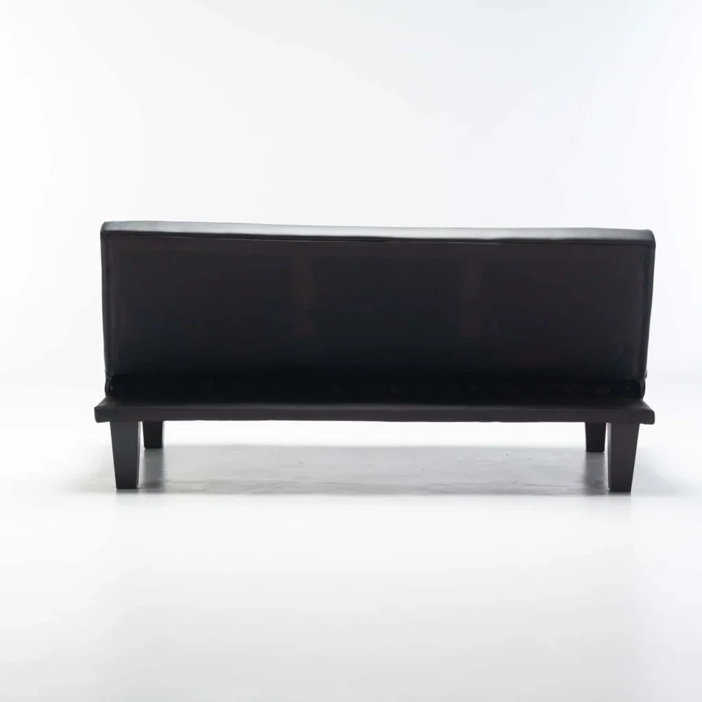 ALLAN LEATHER TOUCH SLEEPER COUCH - Image 5