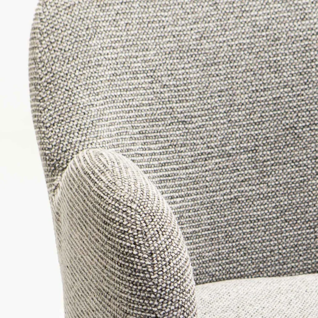 AMELIA TEXTURED FABRIC CHAIR - Image 12