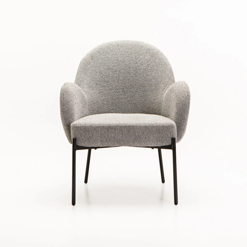 AMELIA TEXTURED FABRIC CHAIR - Image 8
