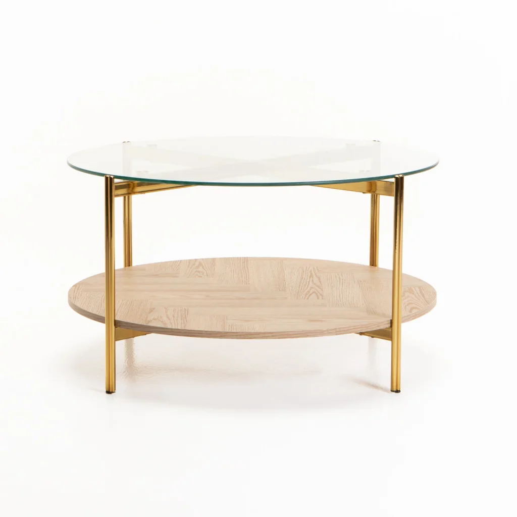 AMORE 80cm ROUND COFFEE TABLE - Image 6