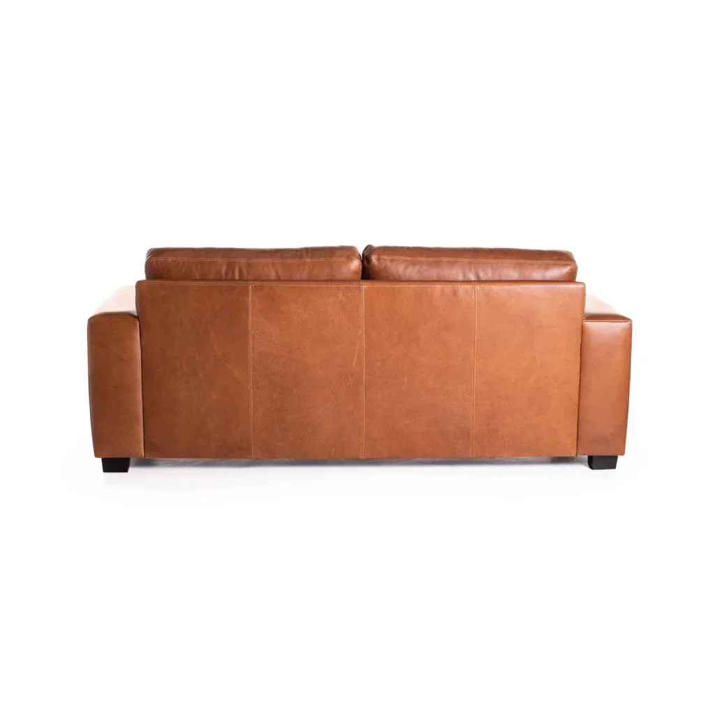 ANTONIO GENUINE LEATHER 3 SEATER COUCH - Image 4