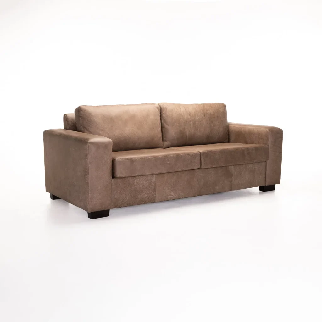ANTONIO GENUINE LEATHER 3 SEATER COUCH - Image 6