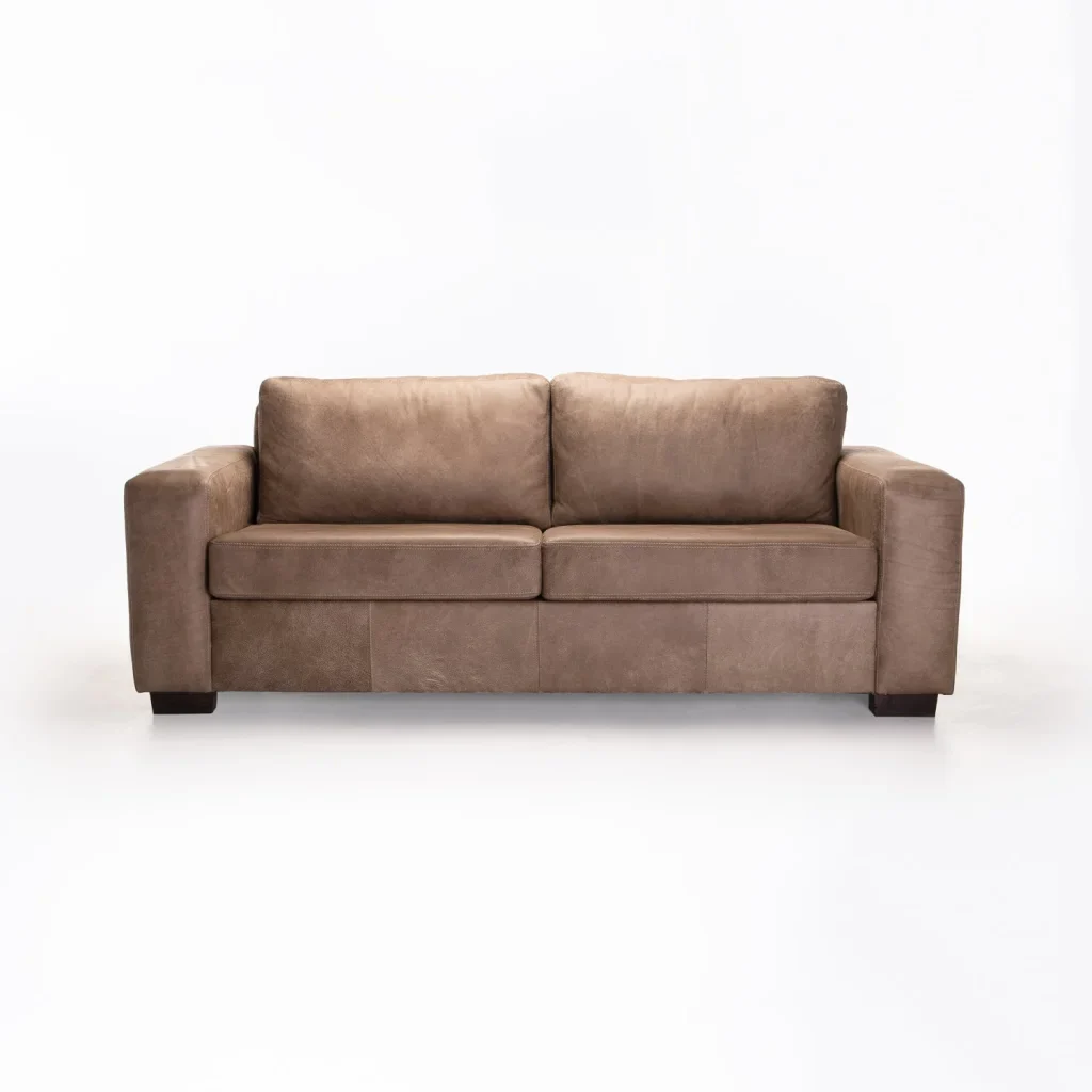 ANTONIO GENUINE LEATHER 3 SEATER COUCH - Image 8