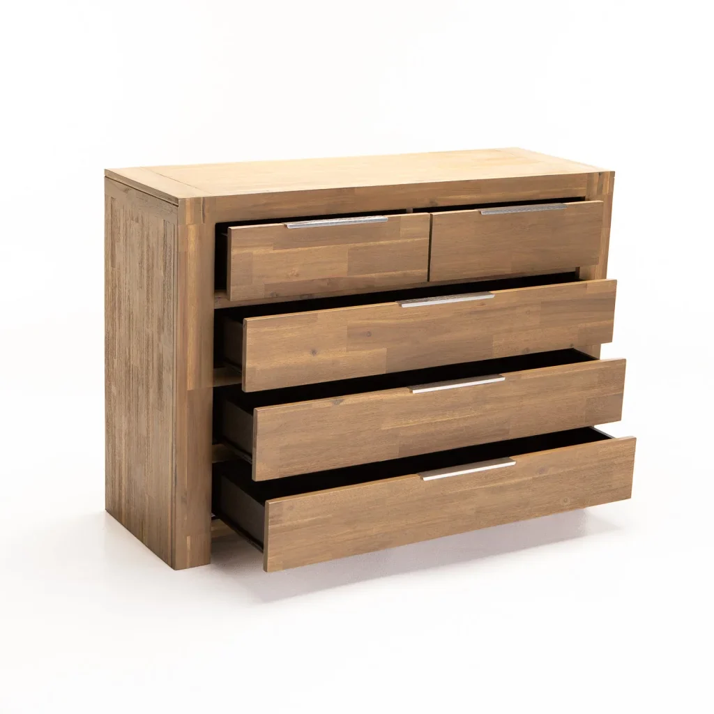 ARCTIC 5 DRAWER DRESSER - Image 2
