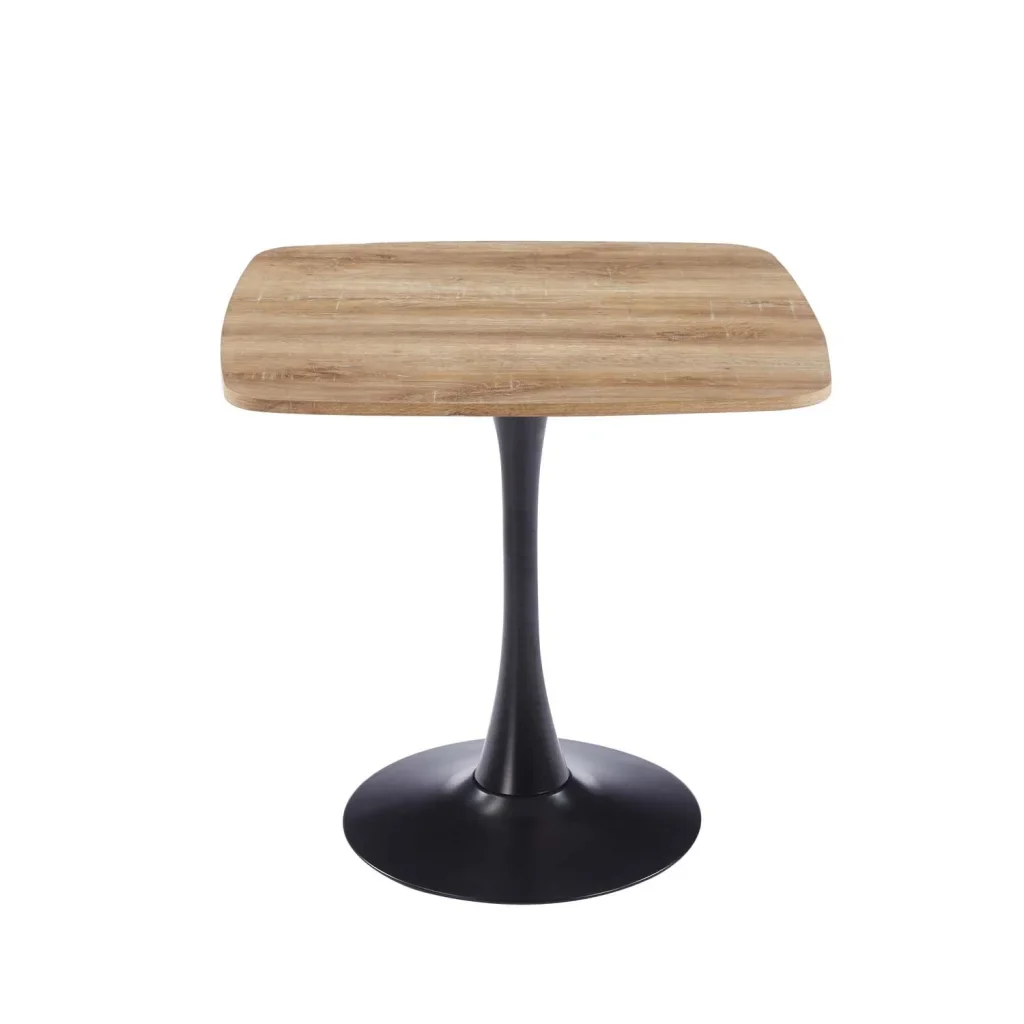 ARIC 80x80cm DINING TABLE - OAK - Image 2
