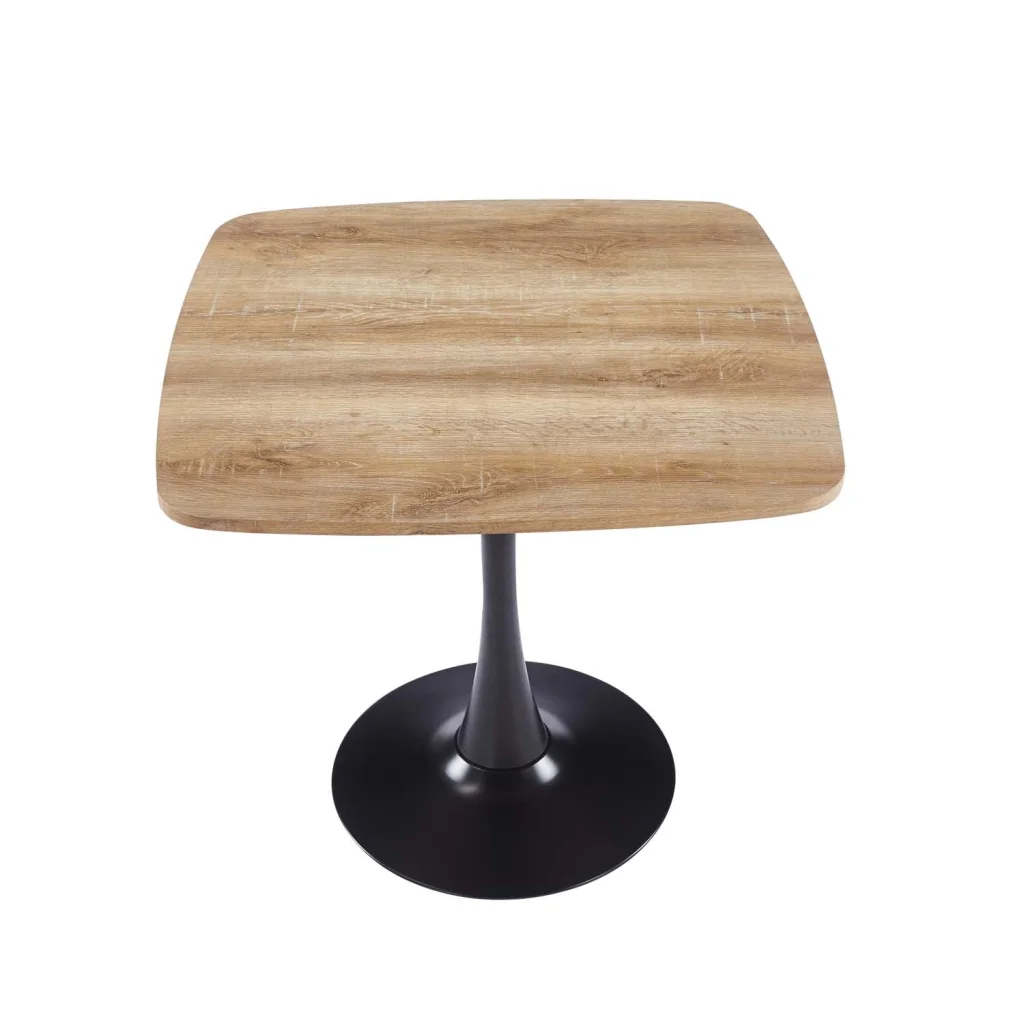 ARIC 80x80cm DINING TABLE - OAK - Image 3