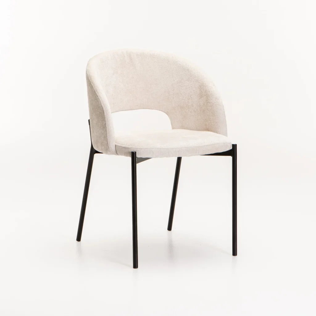 AZURI FABRIC DINING CHAIR - Image 6