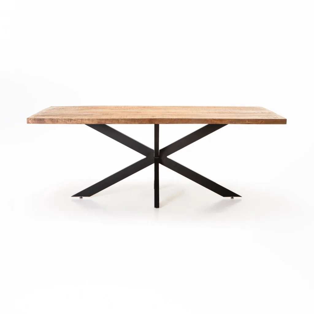 BAGA SOLID WOOD DINING TABLE - Image 2