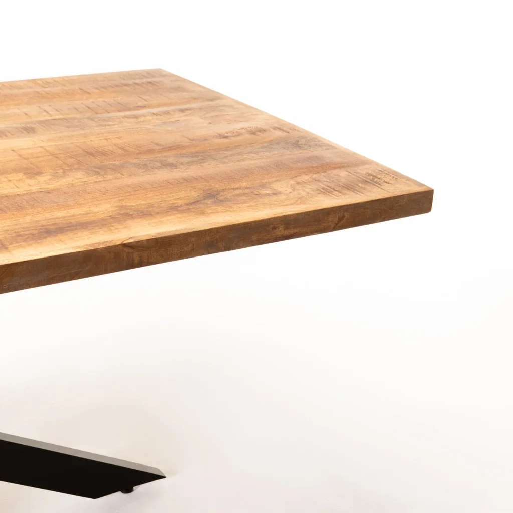 BAGA SOLID WOOD DINING TABLE - Image 4