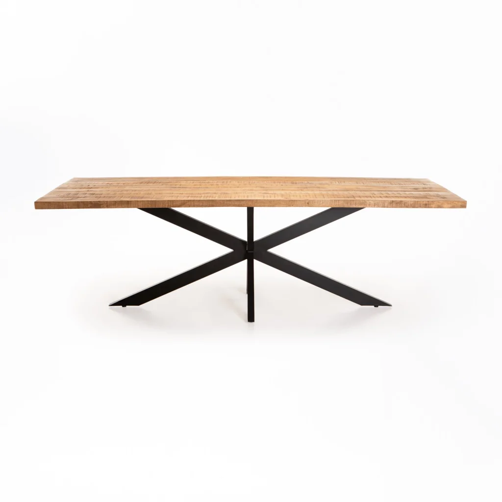 BAGA SOLID WOOD DINING TABLE - Image 6