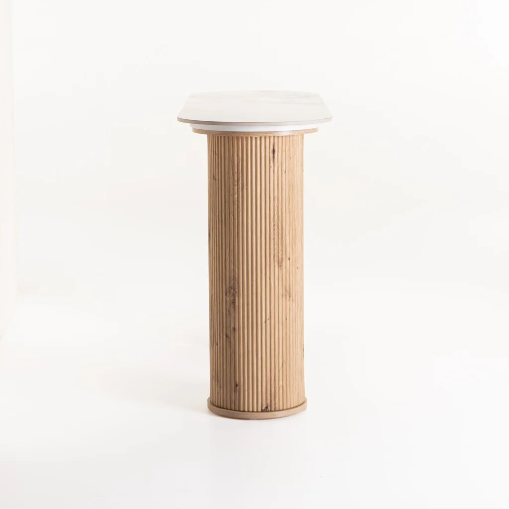 BELLE 120cm STONE TOP CONSOLE - Image 3