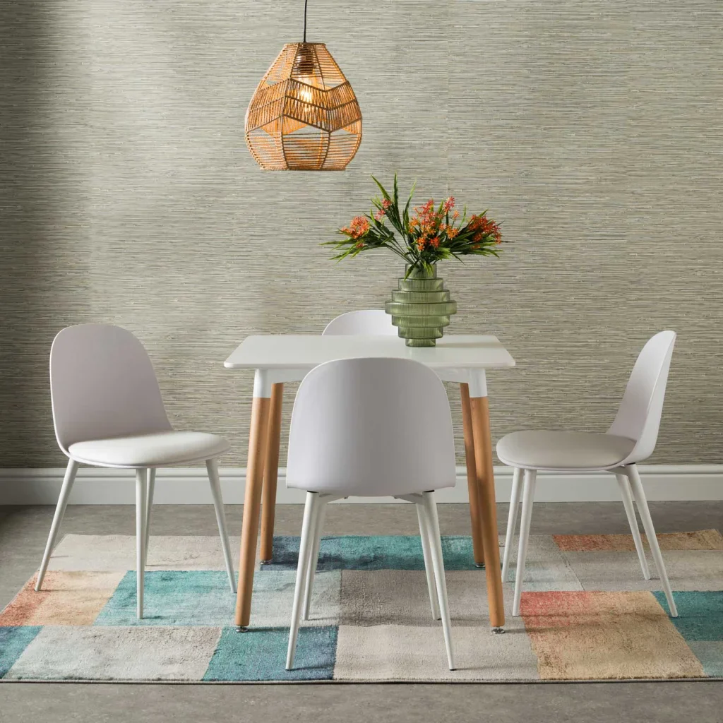 BETTY WOODEN LEG DINING TABLE - Image 14