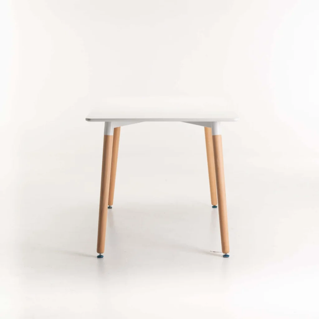 BETTY WOODEN LEG DINING TABLE - Image 3