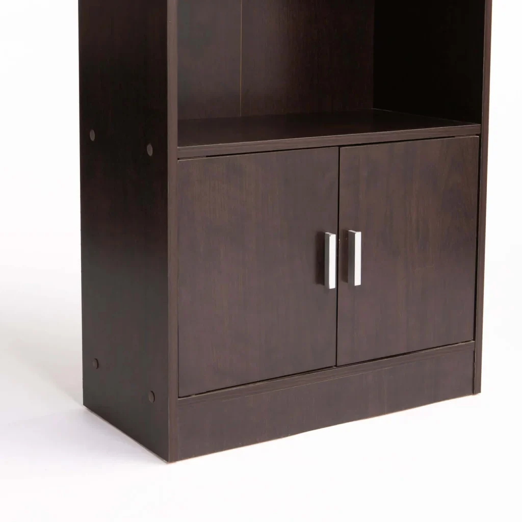 CYRUS 2 DOOR 4 SHELF BOOKCASE - Image 4