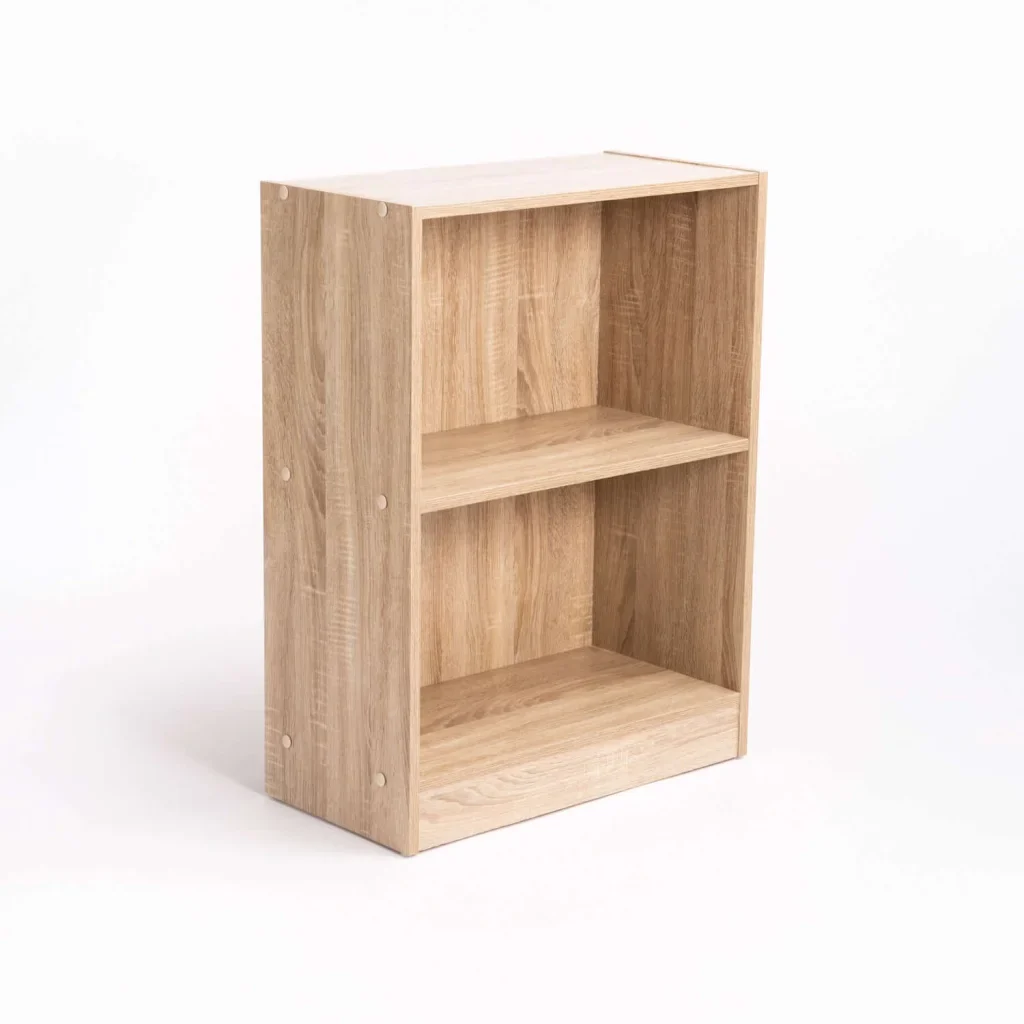 CYRUS 2 SHELF BOOKCASE - Image 5