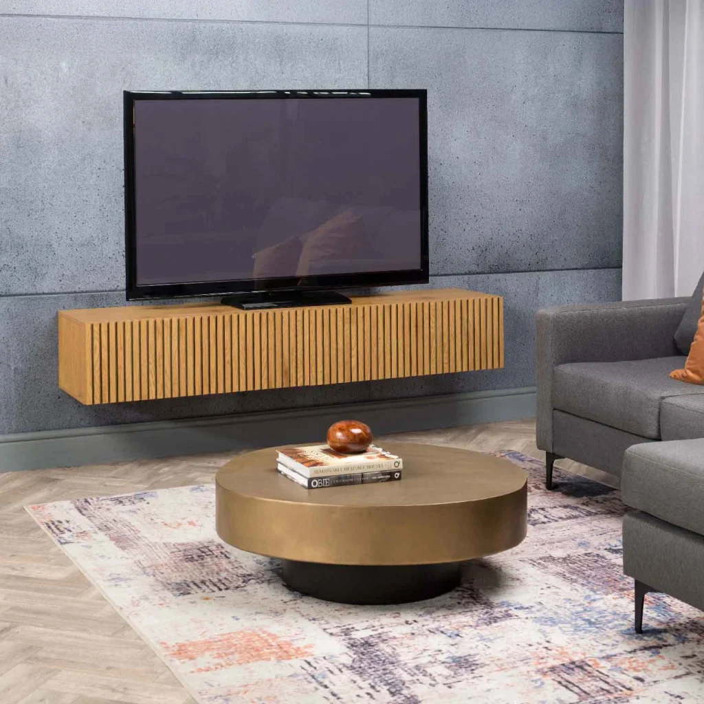CANNES 2 DOOR FLOATING TV UNIT - Image 2