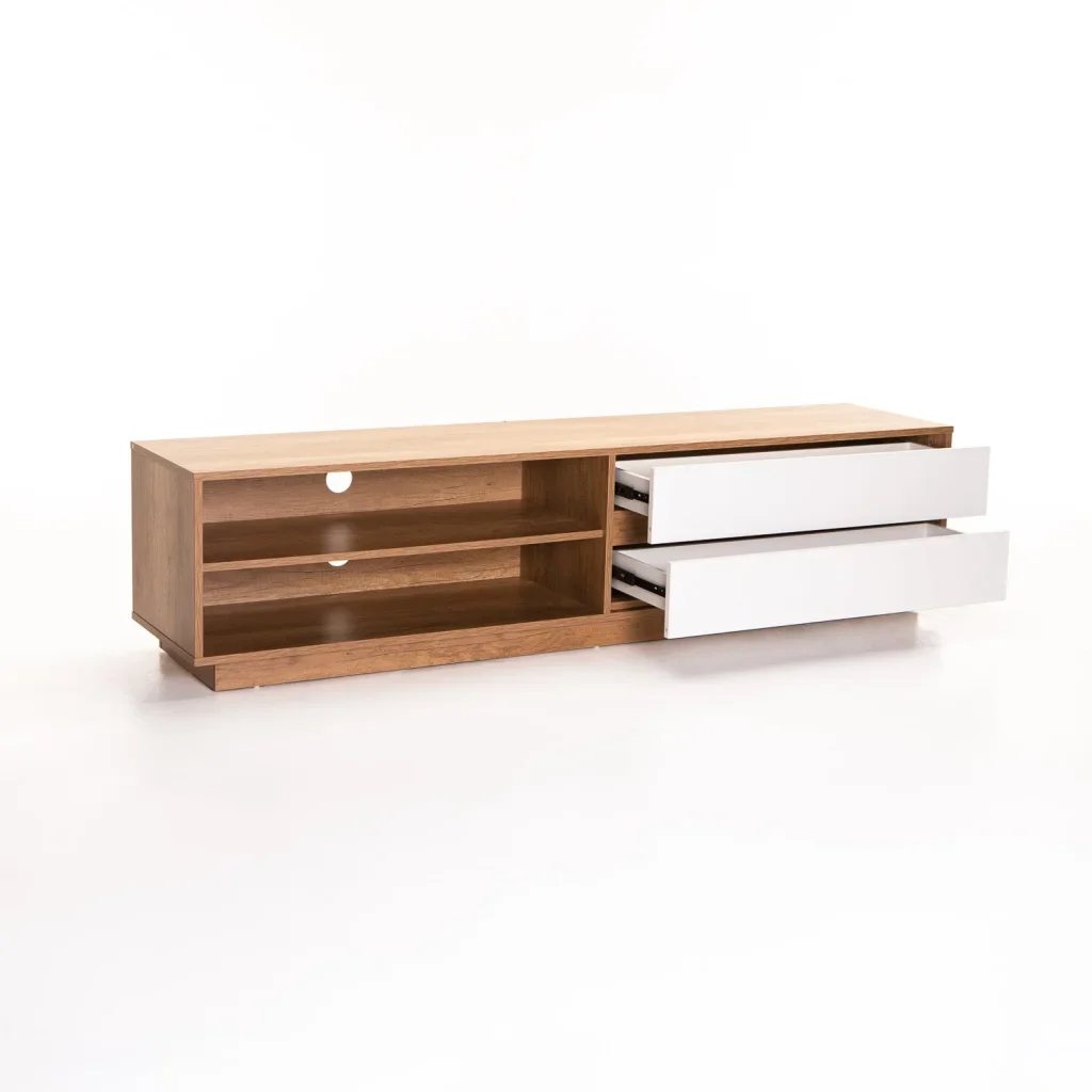 CENTO 180cm 2 DRAWER TV UNIT - Image 9