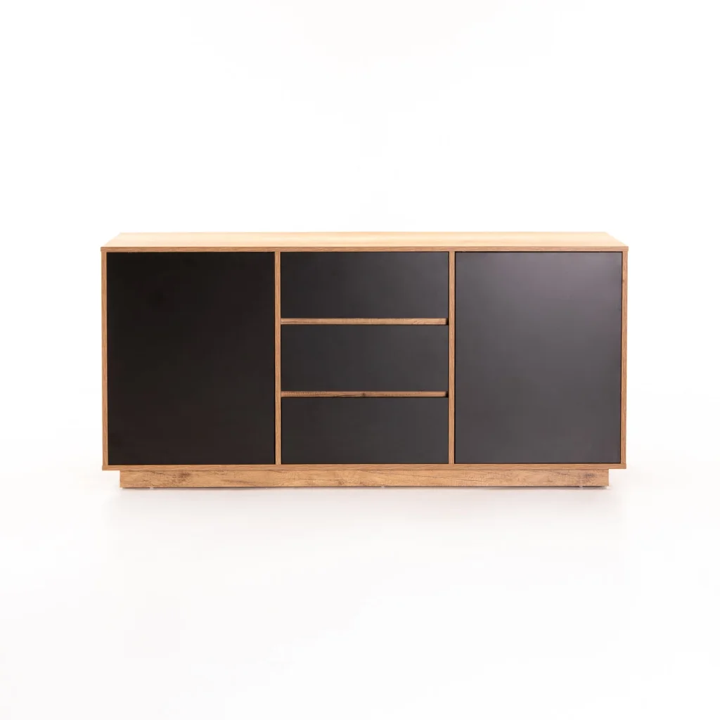 CENTO 2 DOOR 3 DRAWER SIDEBOARD - Image 3