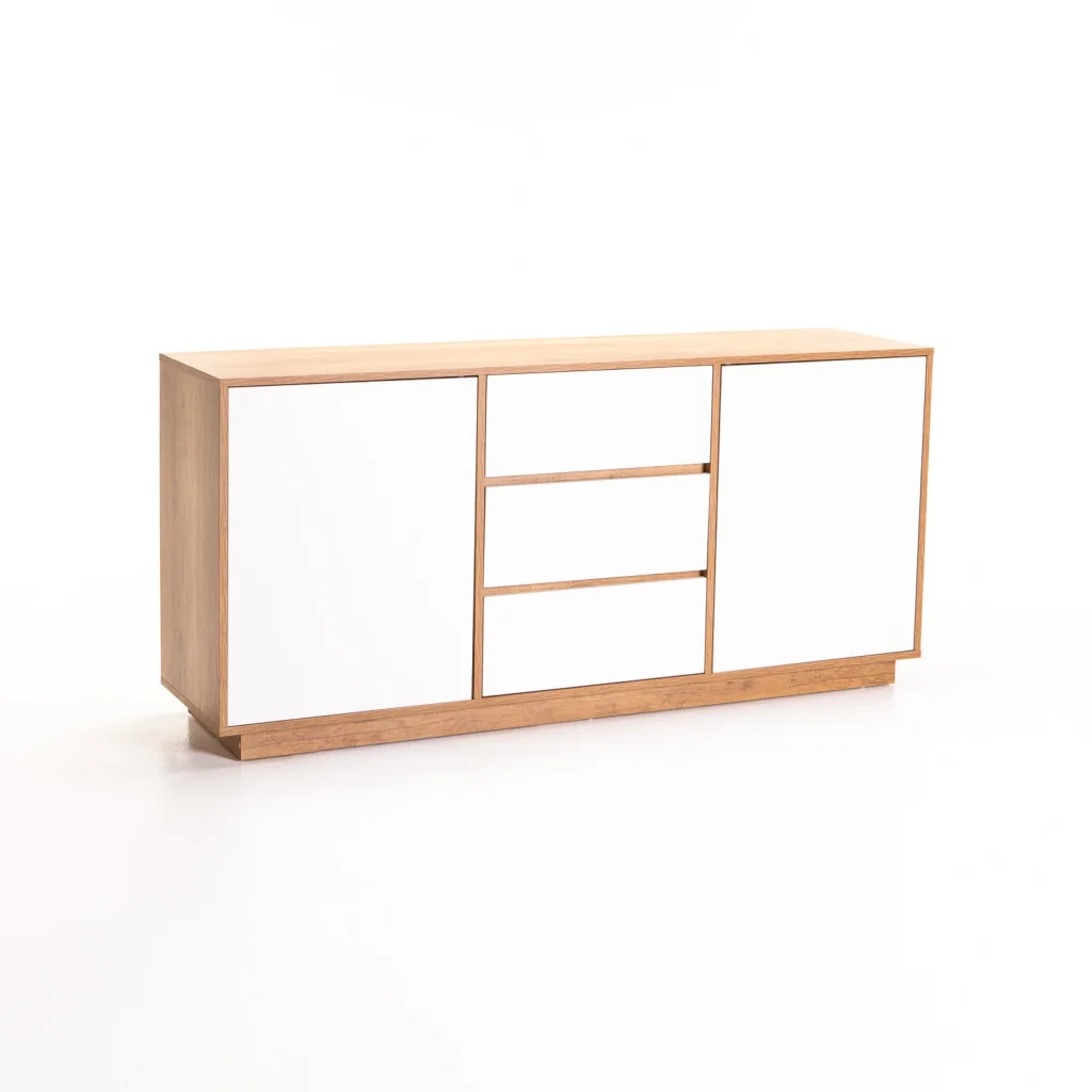 CENTO 2 DOOR 3 DRAWER SIDEBOARD - Image 7