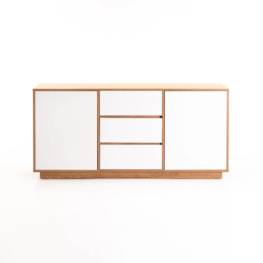 CENTO 2 DOOR 3 DRAWER SIDEBOARD - Image 9