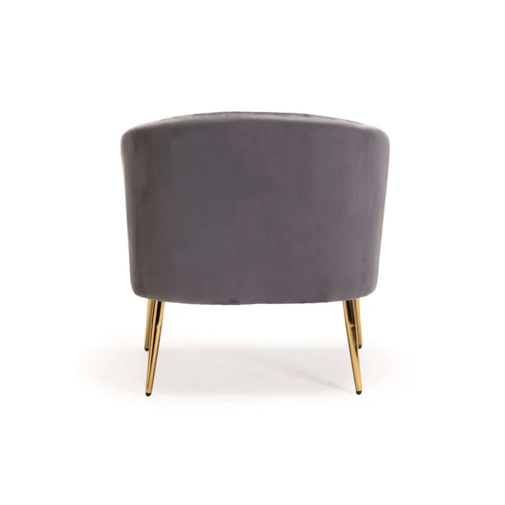COLT VELVET CHAIR - GOLD LEG - Image 11