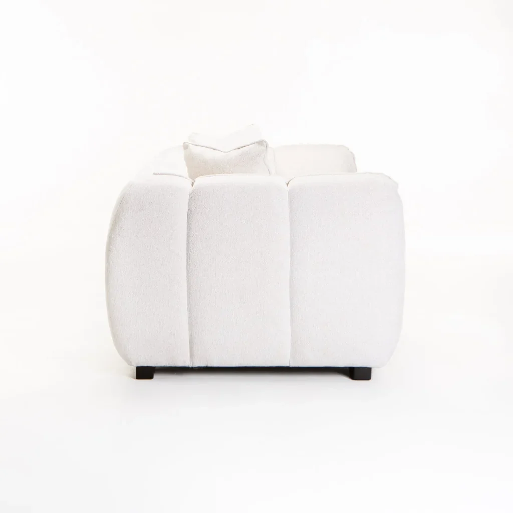 CHLOE FABRIC 2 SEATER COUCH - Image 4