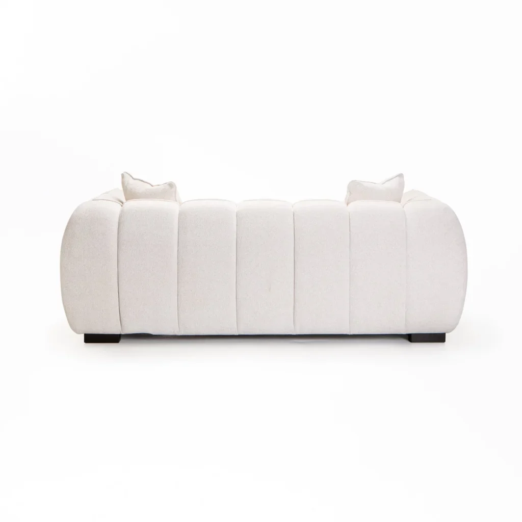 CHLOE FABRIC 2 SEATER COUCH - Image 5