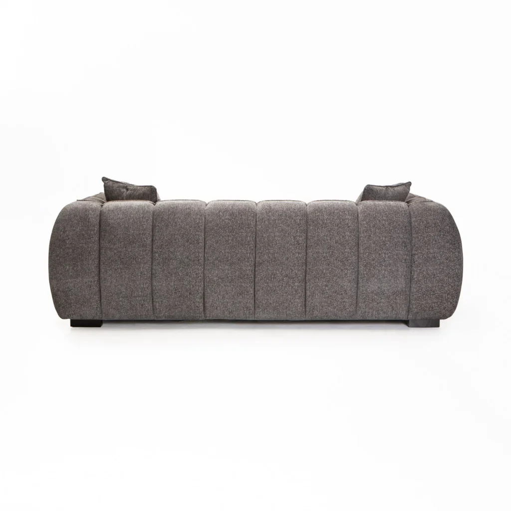 CHLOE FABRIC 3 SEATER COUCH - Image 5