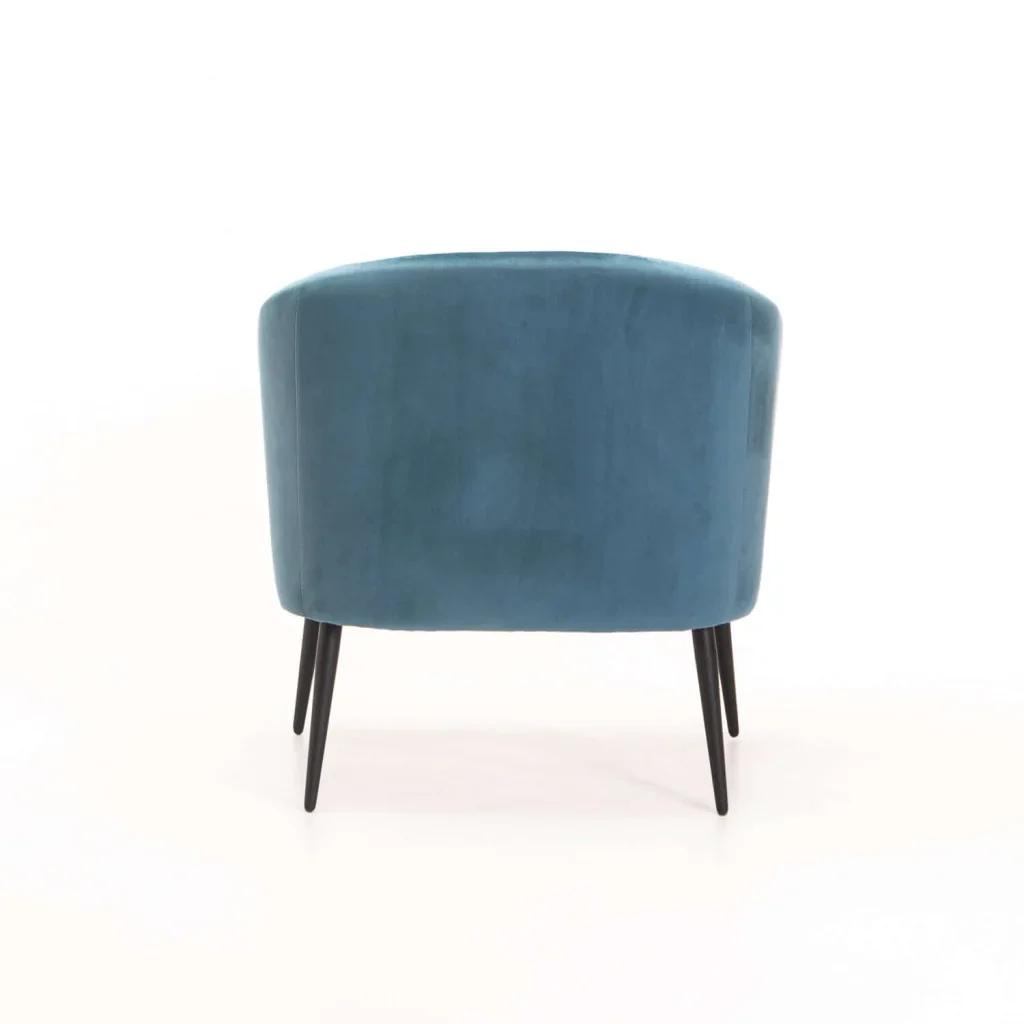 COLT VELVET CHAIR - BLACK LEG - Image 17