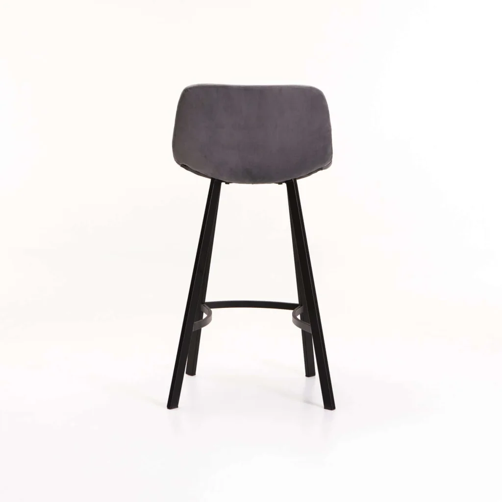 CREW VELVET KITCHEN STOOL - Image 4