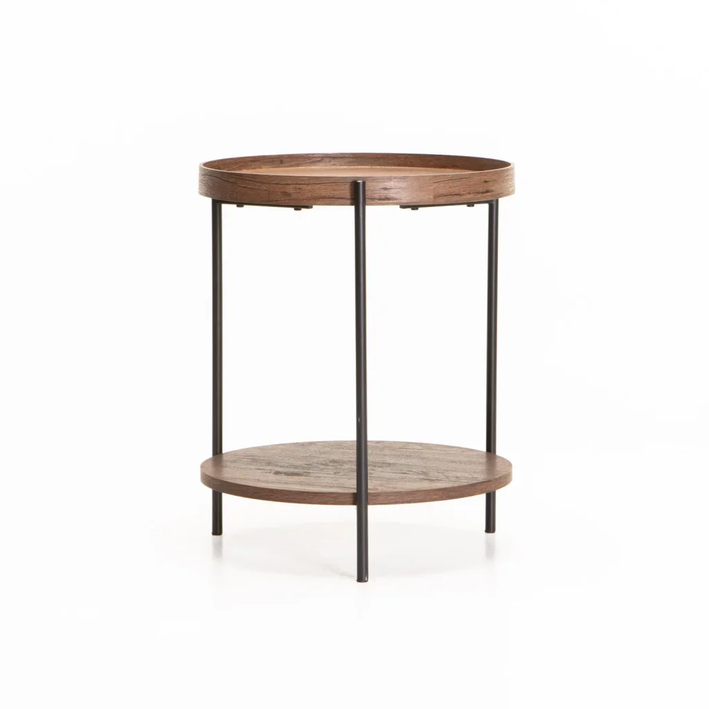 DAISY SIDE TABLE & COFFEE TABLE COMBO - Walnut - Image 2