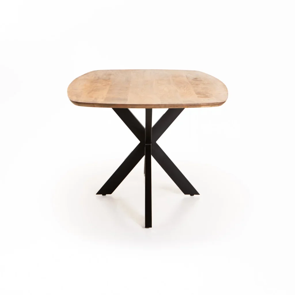 DAL DANISH OVAL SOLID WOOD DINING TABLE - Image 12