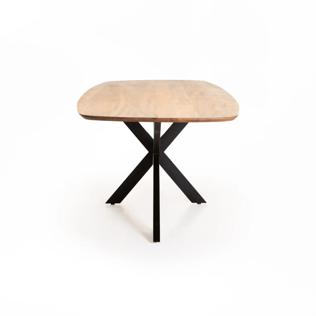 DAL DANISH OVAL SOLID WOOD DINING TABLE - Image 16