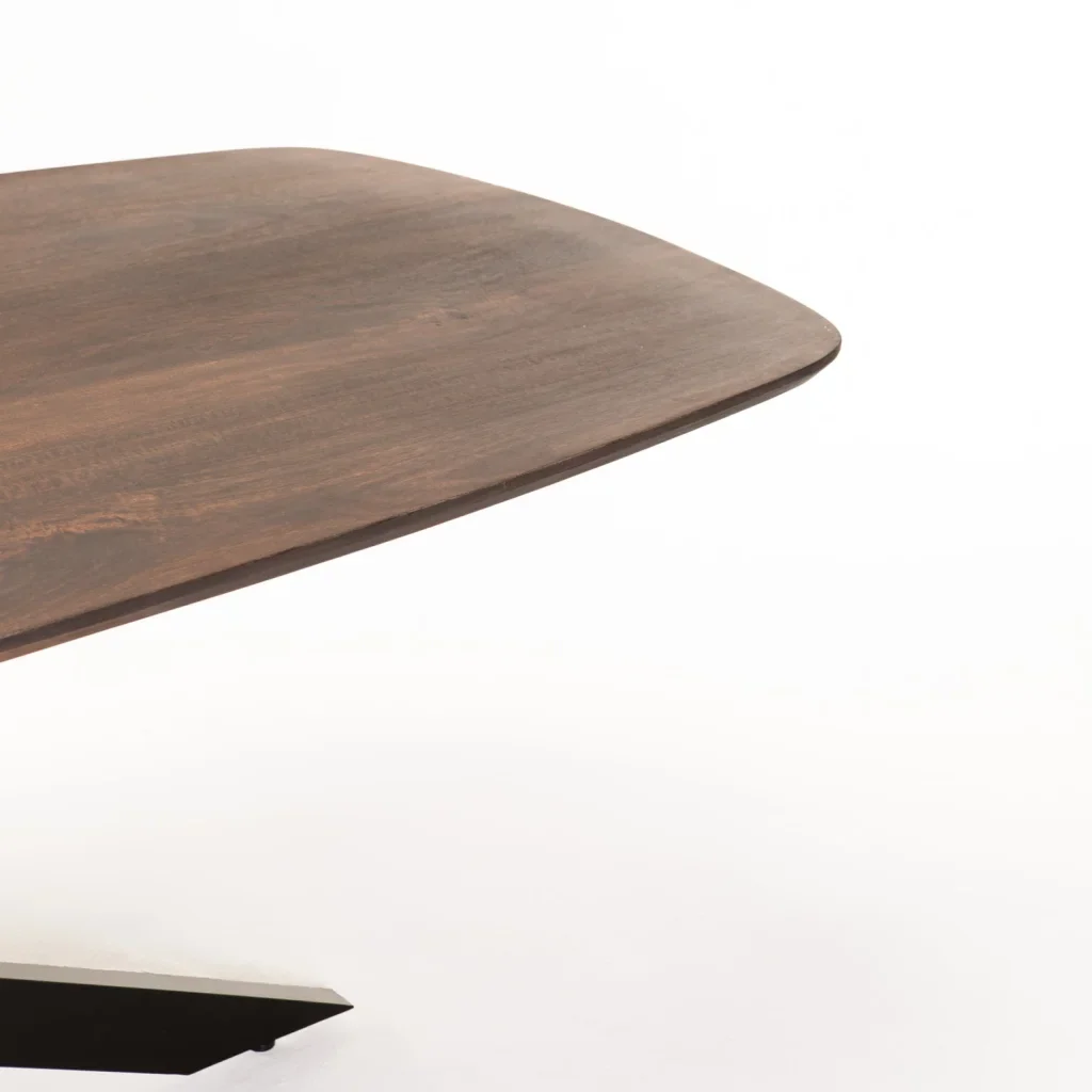 DAL DANISH OVAL SOLID WOOD DINING TABLE - Image 8