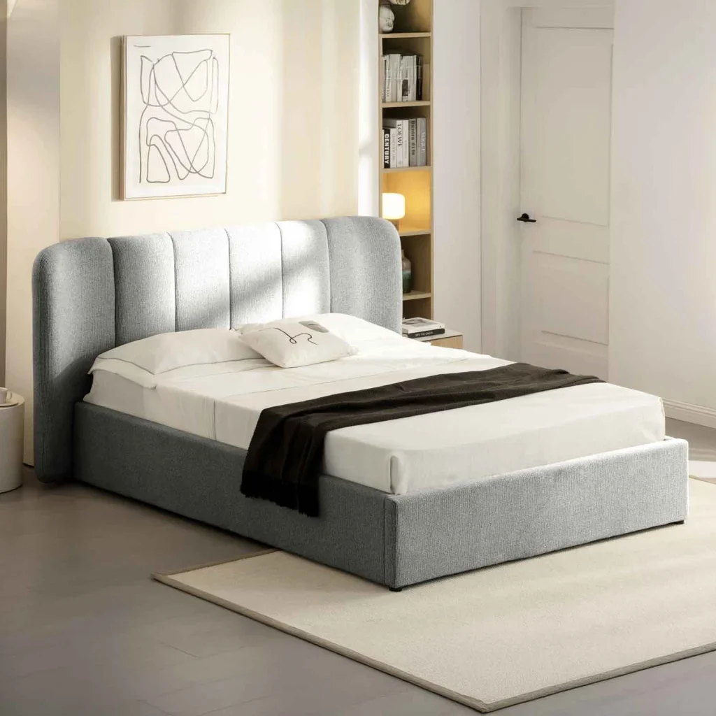 EDEN TEXTURED FABRIC BED - Image 7