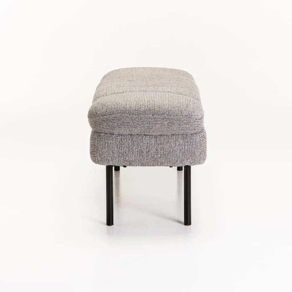 EDEN TEXTURED FABRIC OTTOMAN - Image 7
