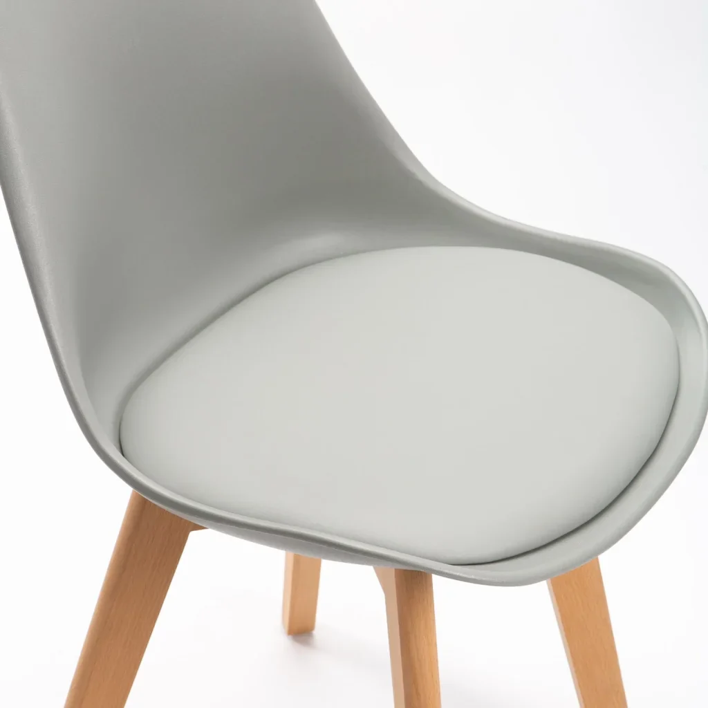 ELIA WOODEN LEG DINING CHAIR - Image 10