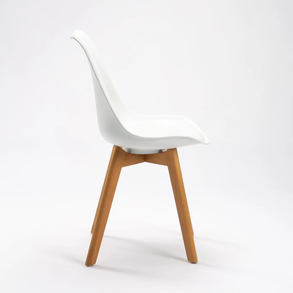 ELIA WOODEN LEG DINING CHAIR - Image 14