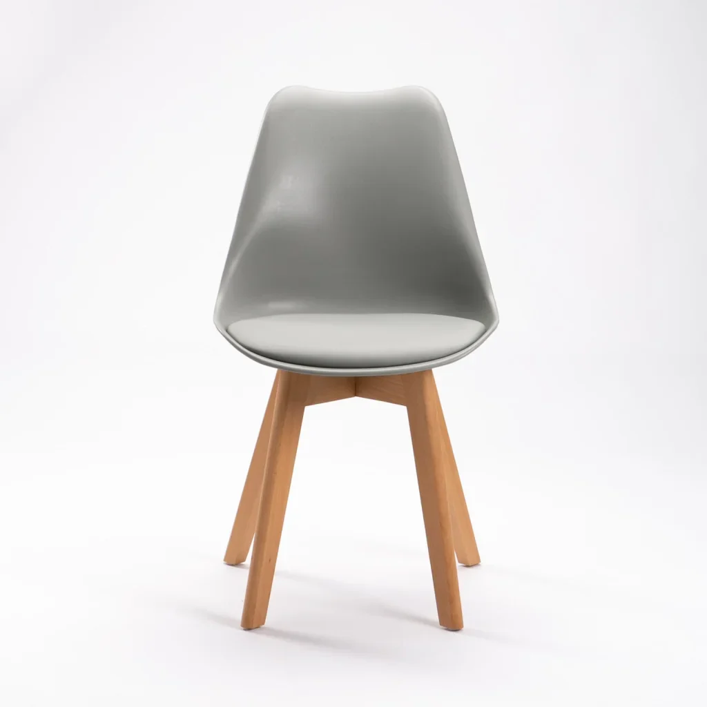 ELIA WOODEN LEG DINING CHAIR - Image 7