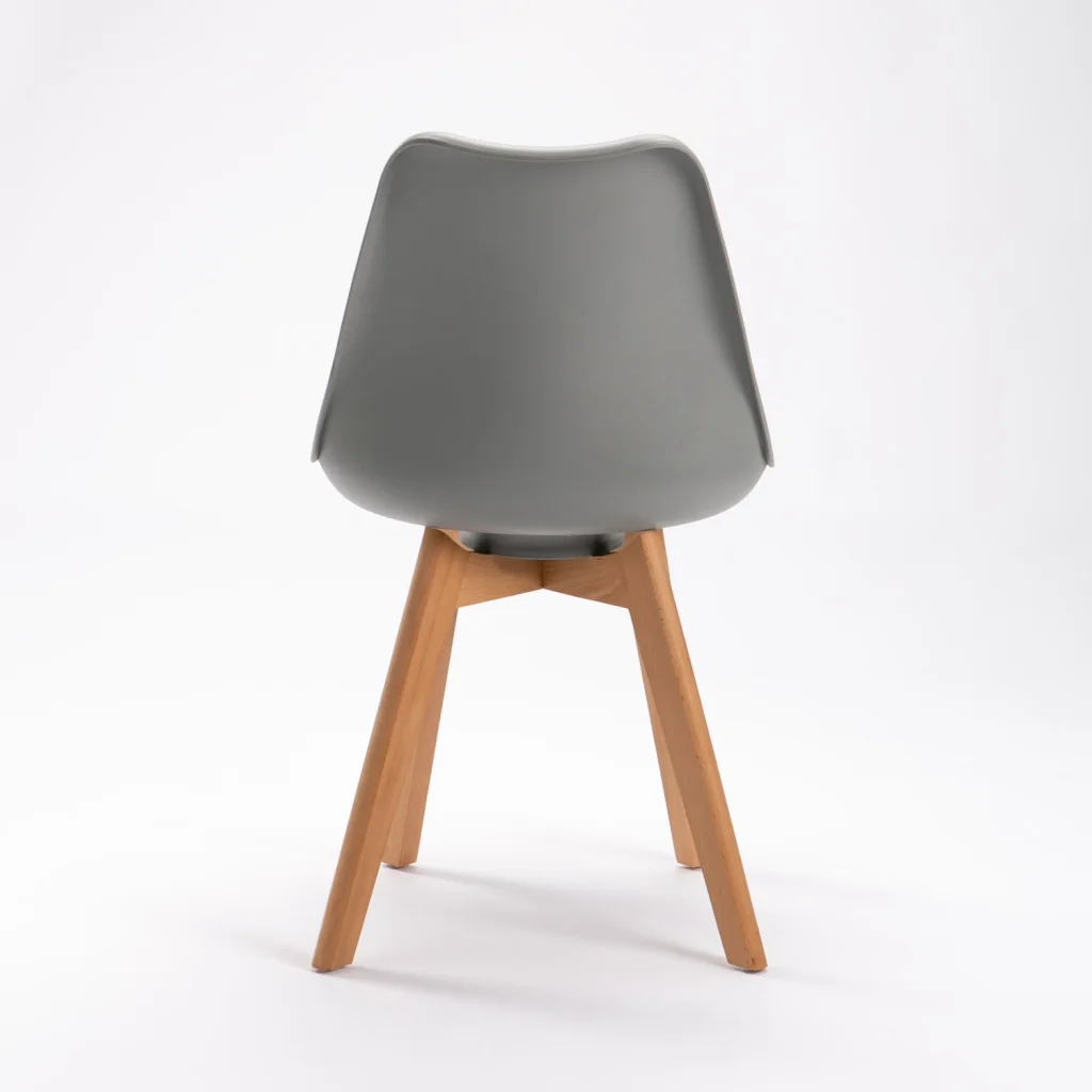 ELIA WOODEN LEG DINING CHAIR - Image 9