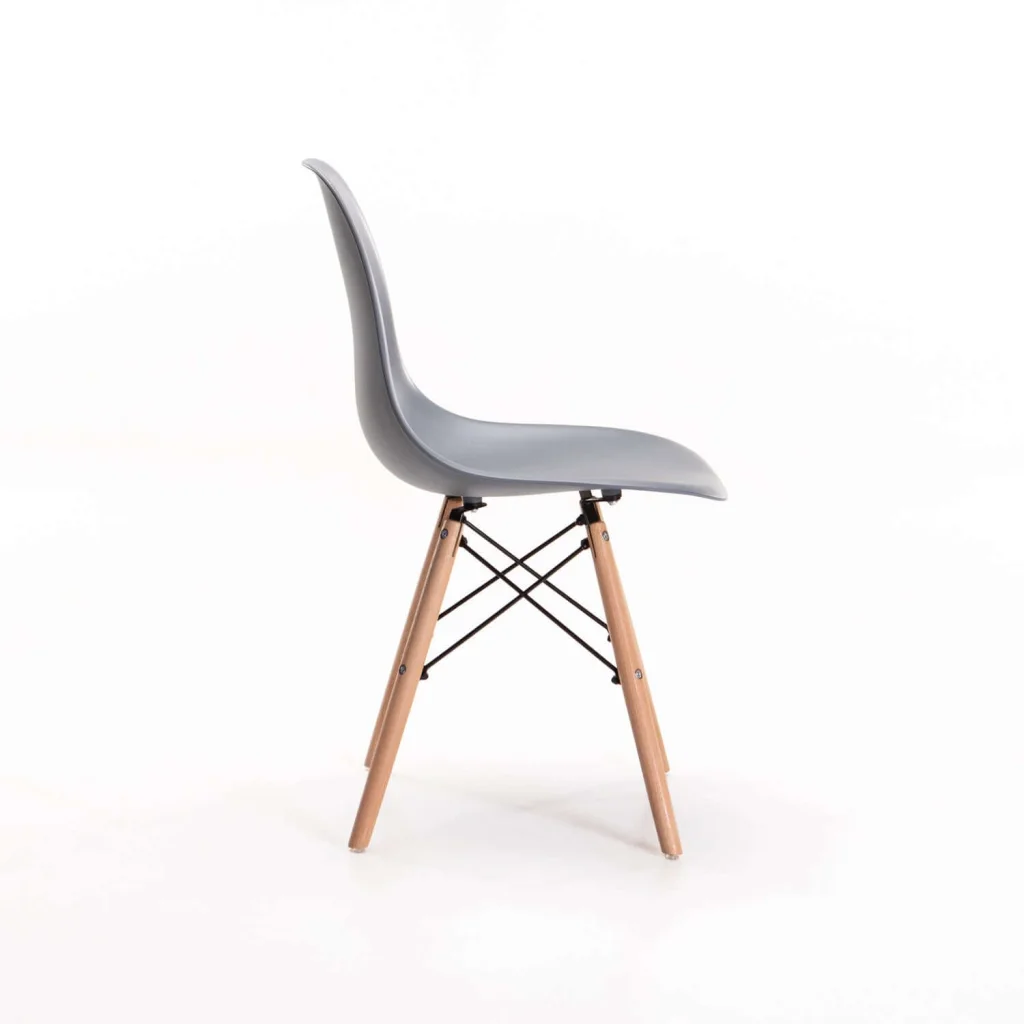 EMMY WOODEN LEG DINING CHAIR - Image 9