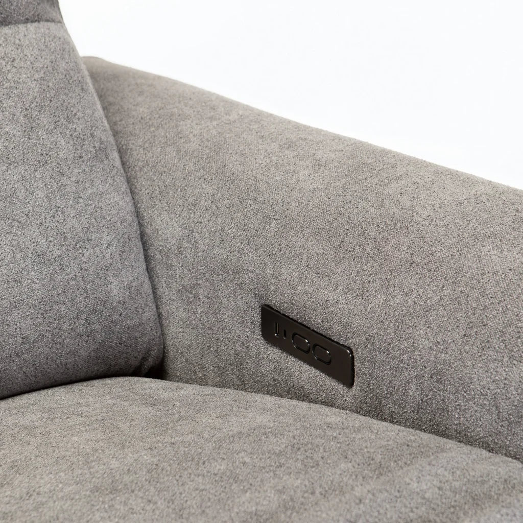 ENZO FABRIC ELECTRIC POWER 2 SEATER RECLINER - Image 9