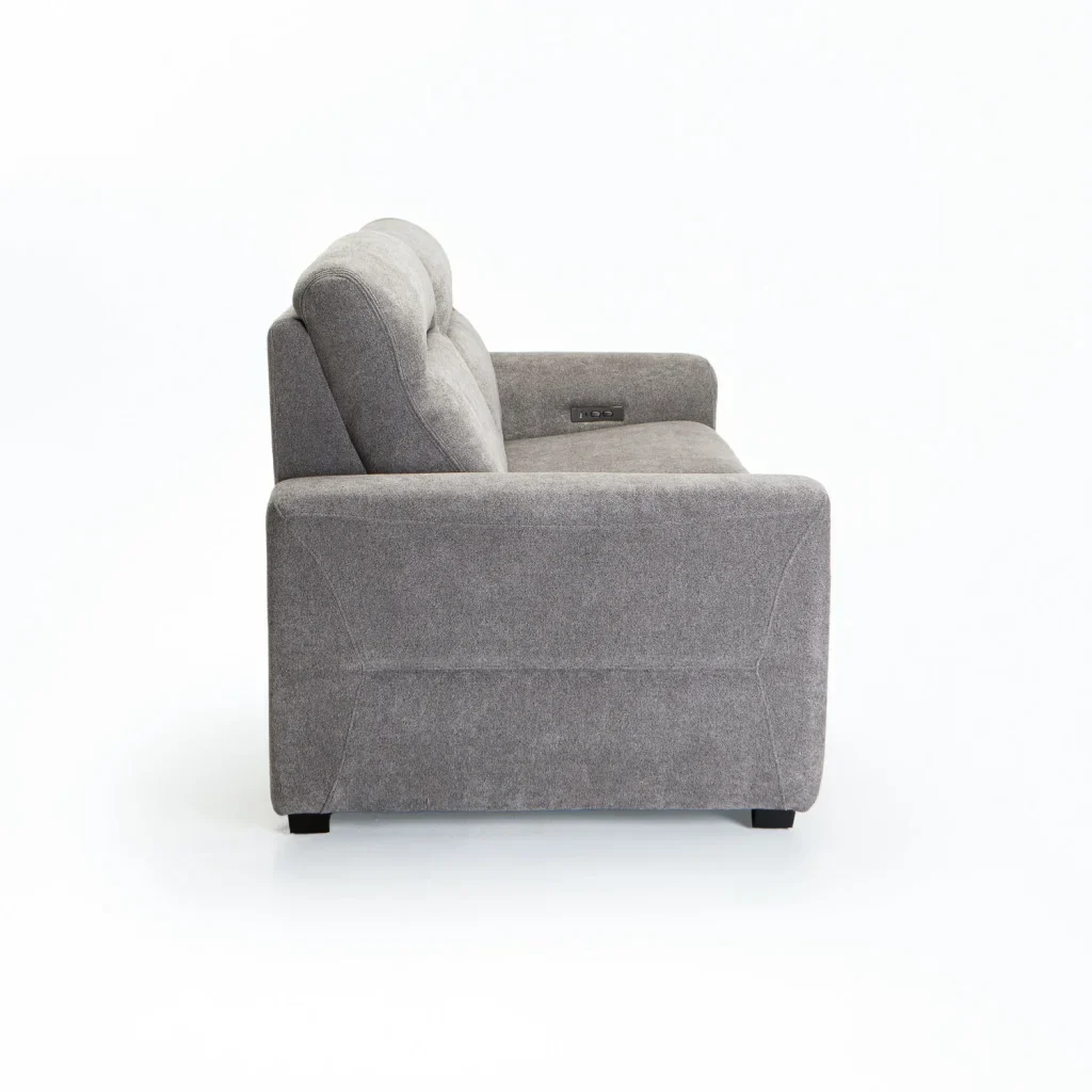 ENZO FABRIC ELECTRIC POWER 3 SEATER RECLINER - Image 5