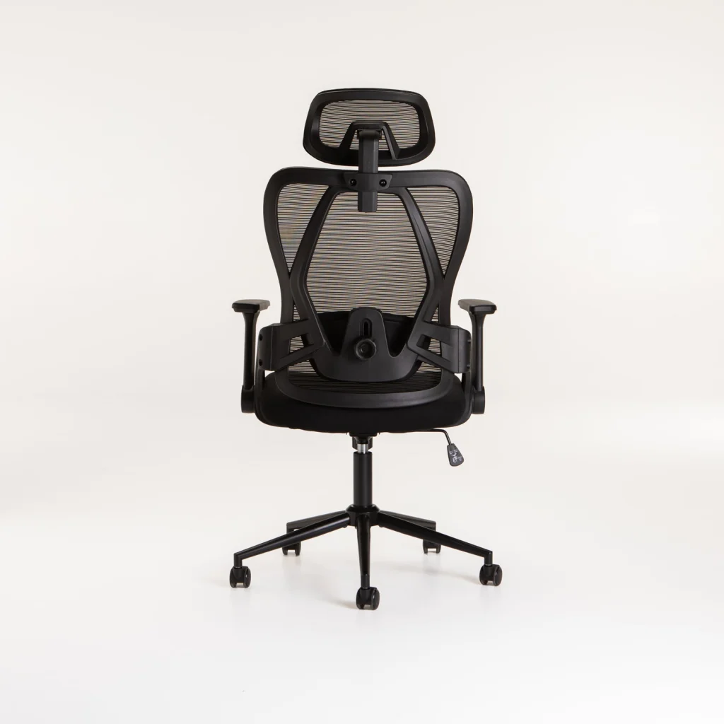 ERGONOMIC HIBACK DELUXE OFFICE CHAIR AH632-BLACK - Image 4