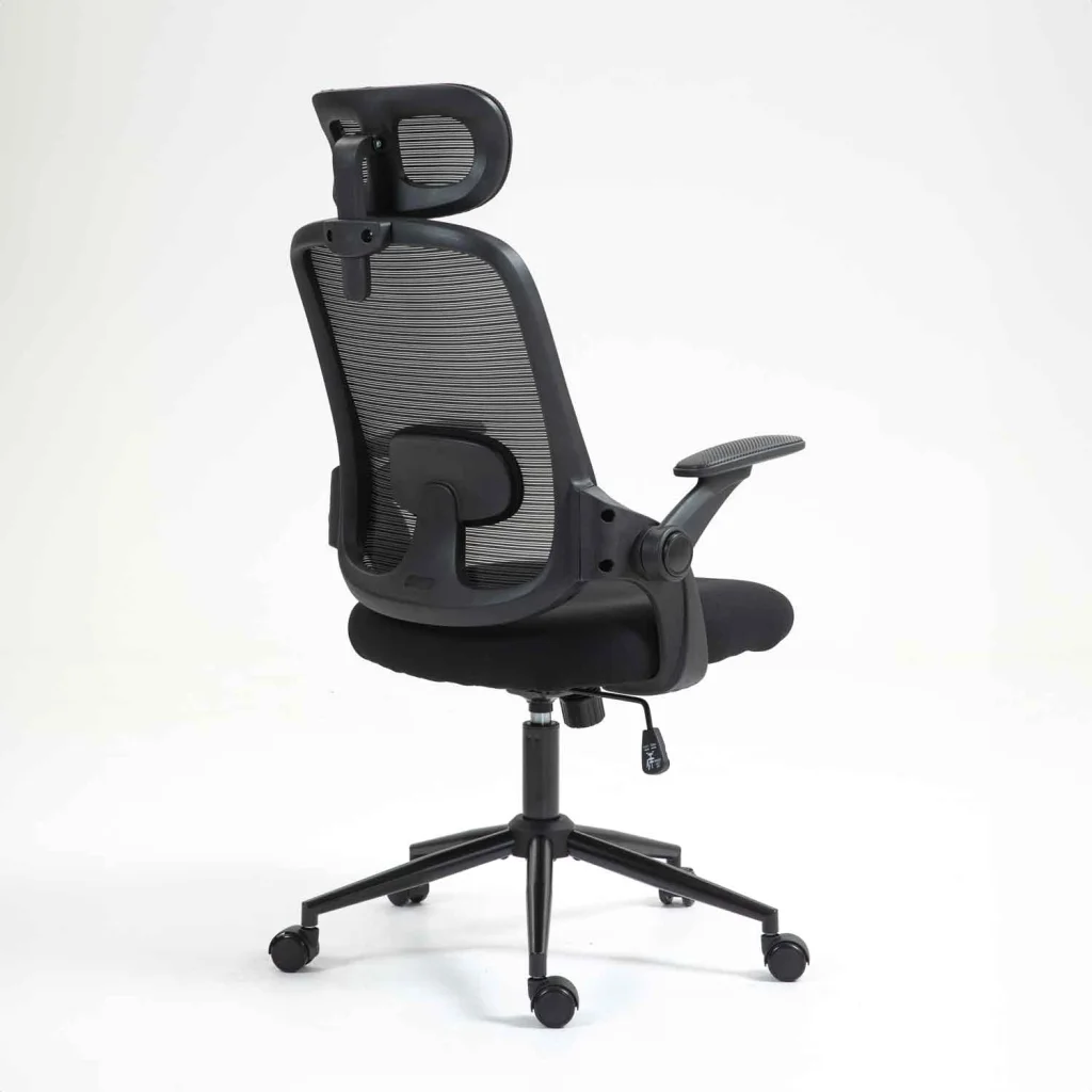 ERGONOMIC OFFICE CHAIR AH612 WITH HEADREST - Image 3