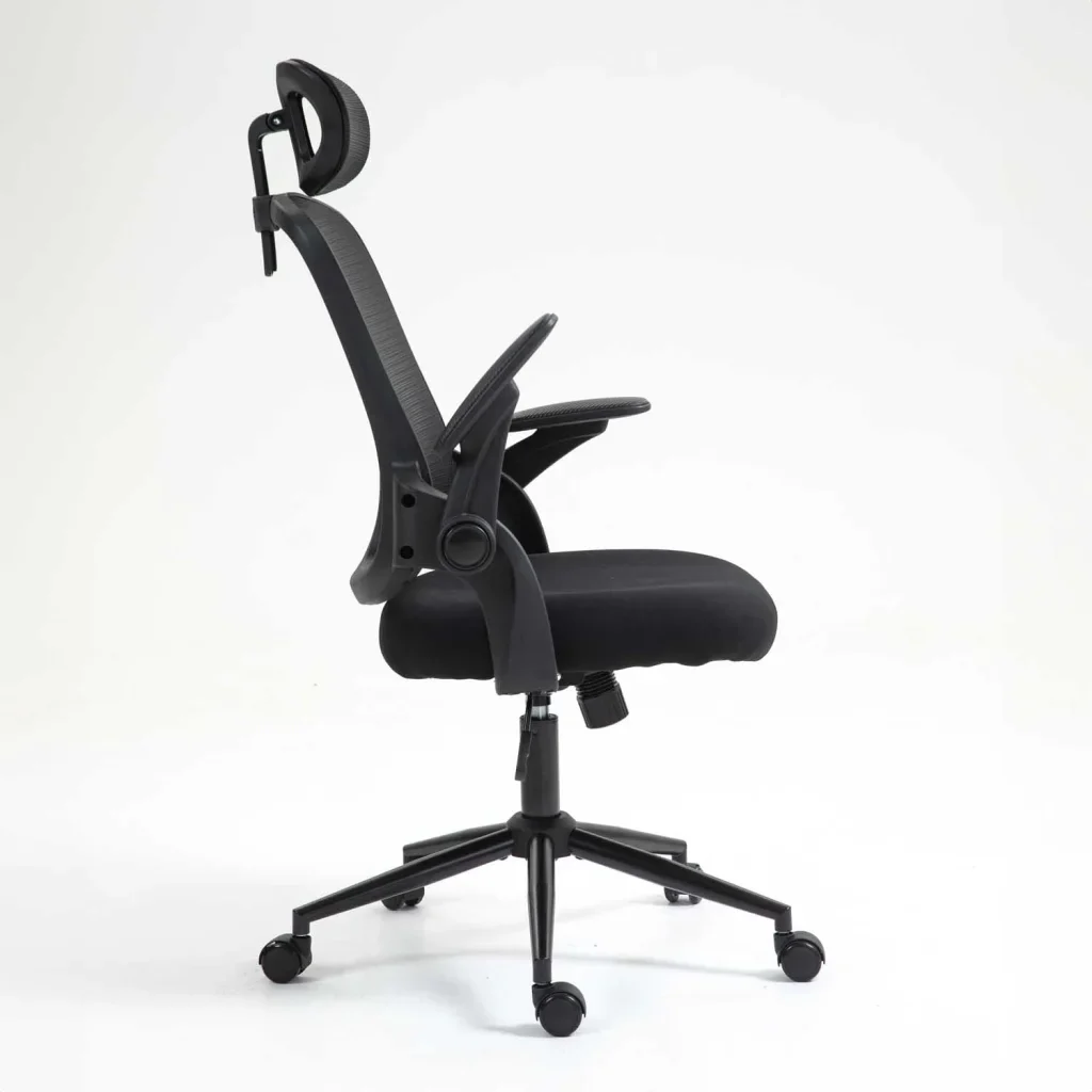 ERGONOMIC OFFICE CHAIR AH612 WITH HEADREST - Image 4