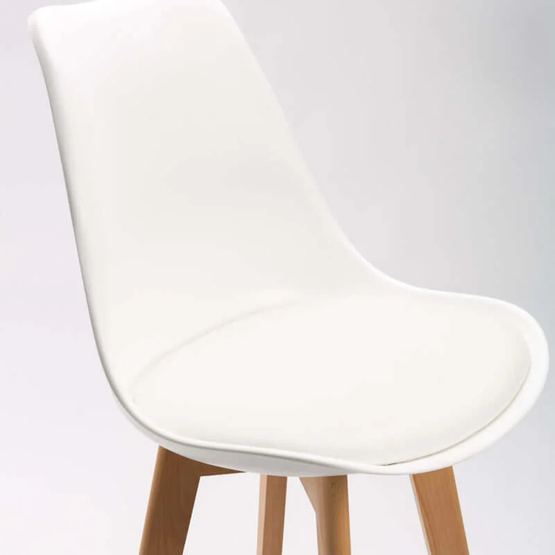 EVA WOODEN LEG KITCHEN STOOL - Image 5