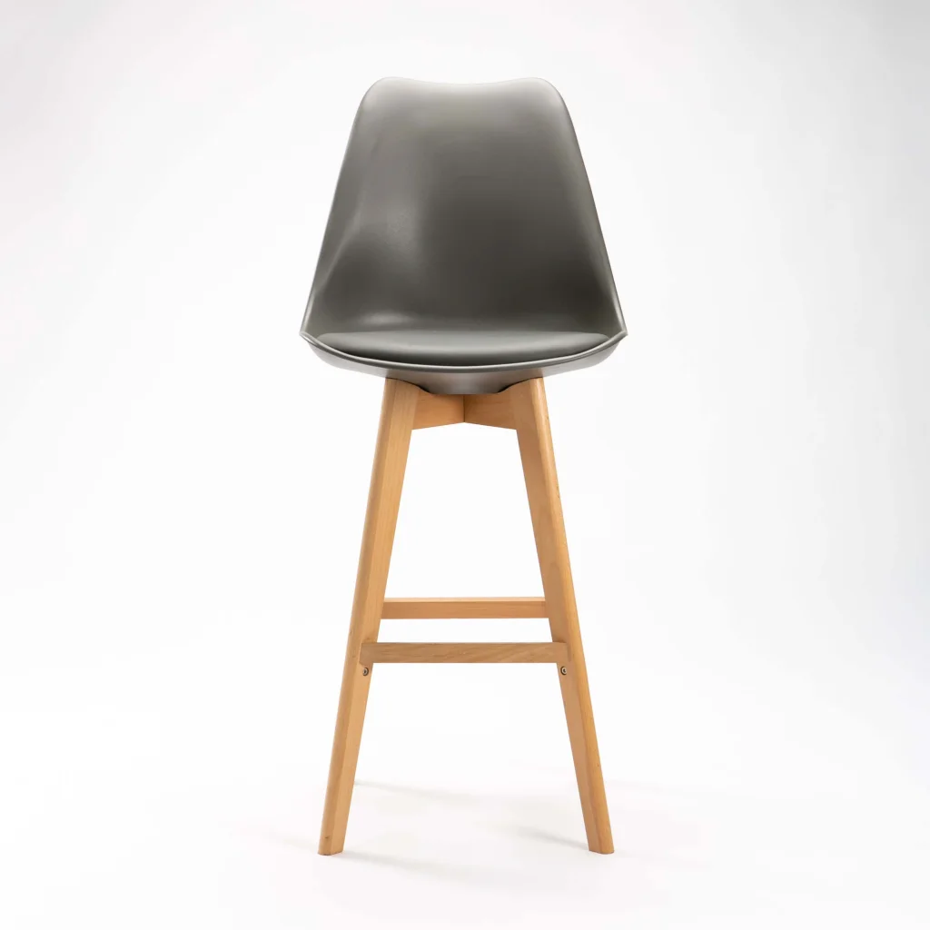 EVA WOODEN LEG KITCHEN STOOL - Image 7
