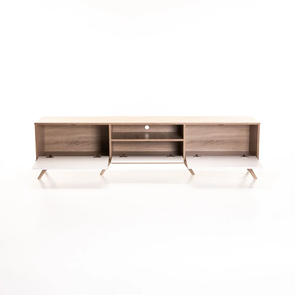 EVE 180cm 2 DOOR 1 DRAWER TV UNIT - Image 4